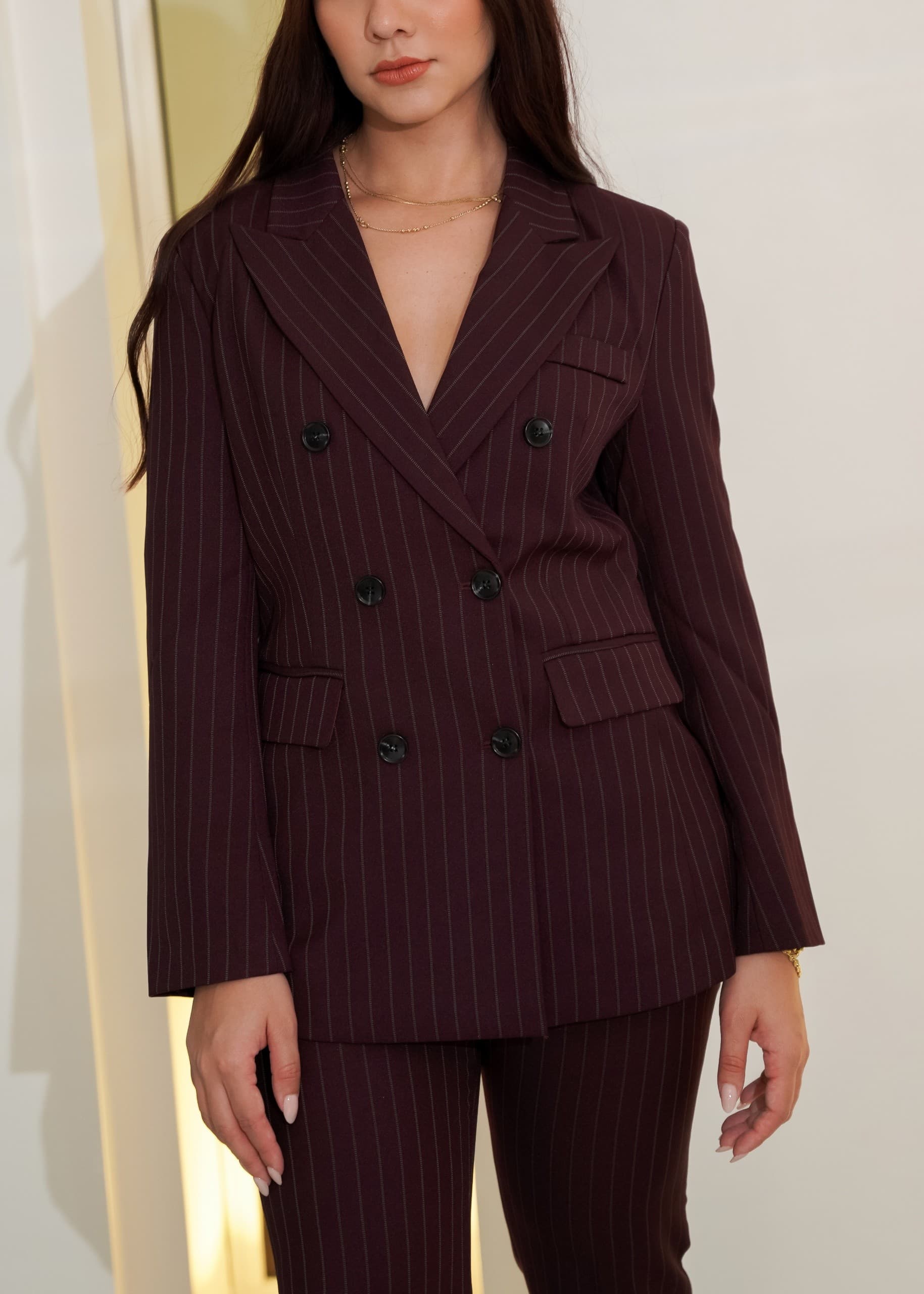 Blazer Cruzado Raya Diplomatica
