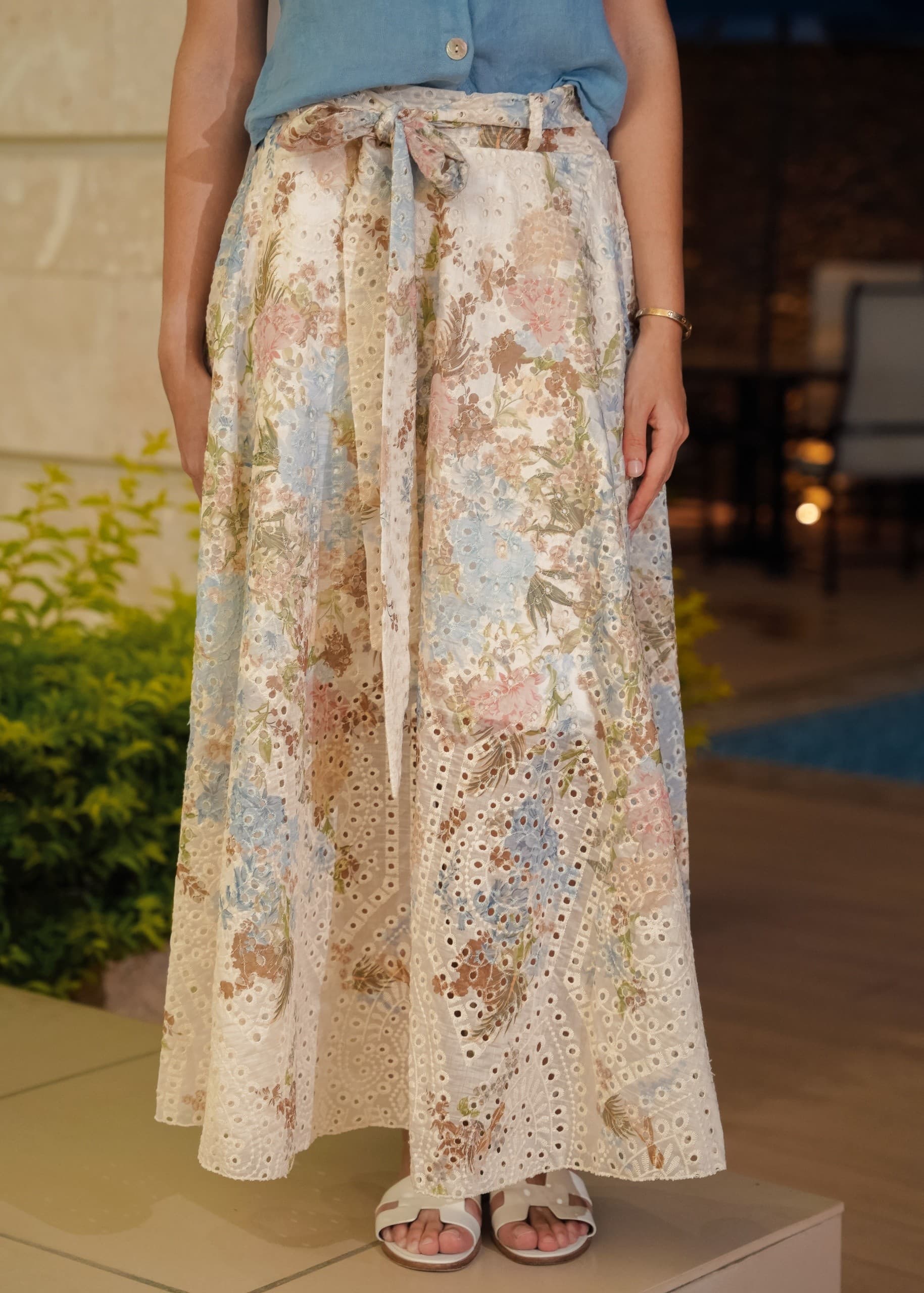 Falda Maxi Estampado Floral